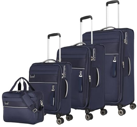 TRAVELITE MIIGO 4 w L/M/S + kantväska, djuphavsblå UNISEX One Size, Djuphavsblå, avslappnad