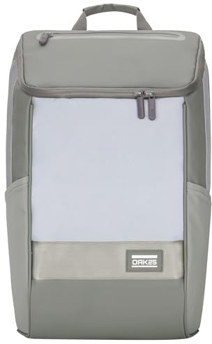 OAK25 Rucksack Damen & Herren - Daybag - Reflektierender Fahrradrucksack - Hohe Sichtbarkeit & Sicherheit - Fahrrad Daypack mit Laptop Fach - Wasserabweisend