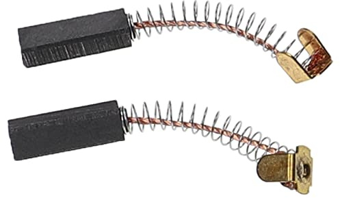vhbw 2x Kohlebürste 4 x 5 x 16 mm kompatibel mit Pfaff 809 | 808, 807, 93, 297, 92, 296, 91, 295, 90, 294, 285, 284 Nähmaschine + Feder