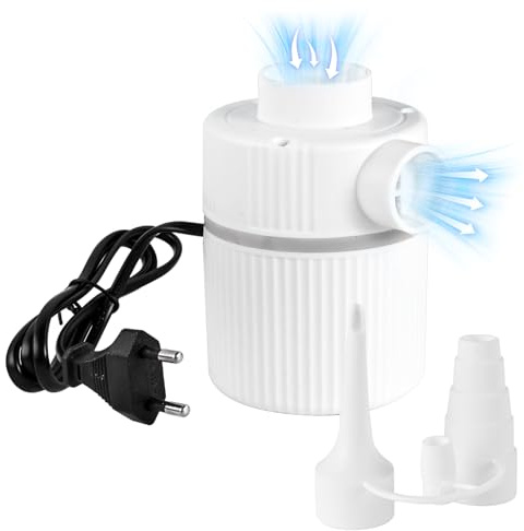 Elektrische Luftpumpe für Luftmatratze,Mini Vakuumpumpe für Vakuumbeutel,Tragbare Vakuumpumpe für Schwimmringe, Vakuumbeutel