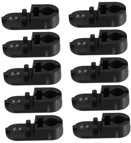 HOLIDYOYO 10pcs Vertical Roman Roller Blind Chain Cord Connector Clips Beaded Curtain Chain Connectors for Use