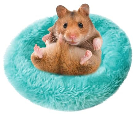 Generico Coco Shell - Large Chewable Habitat, Breathable House for Small Animals, Removable Heating | Hammock for Dwarf Hamsters, Gerb