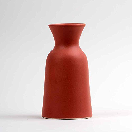 Federica Bubani - Vaso caraffa 1L in ceramica opaca rosa made in Faenza - BUB_SEM03B