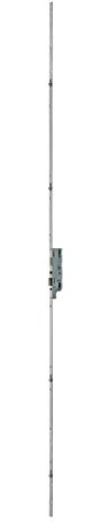 FERCO - Serrure Encastrable Fercomatic à Cylindre - Porte d'Entrée - Axe 50 mm - 5 Points - H. 2150 mm - Verrouillage Automatique - Réversible - Têtière 16 mm - Entraxe 70 mm - Gris