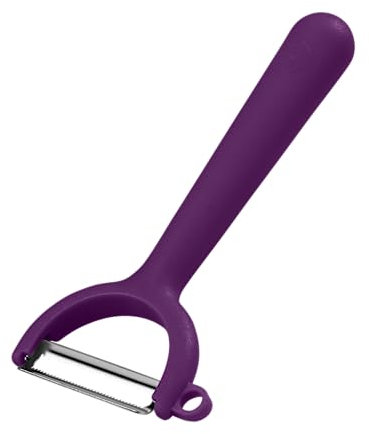 Kochblume Y Piranha-Schäler | Premium-Silikon & BPA frei | Hitzebeständig | Spülmaschinenfest | Farbe: lila