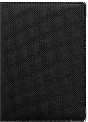 Color Pop Custodia per carte di credito, realizzata in Francia, in PVC, con carte di credito/fedeltà/visita e tutte le carte in formato carte di credito, 24 carte, 14 x 10 cm, nero argento, 14,1 x
