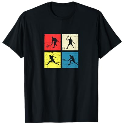 Squash Spieler Retro Squashen Squash T-Shirt