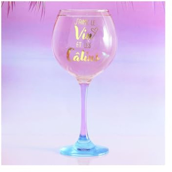 Générique La Chaise Longue - Verre à Vin - Câlins !