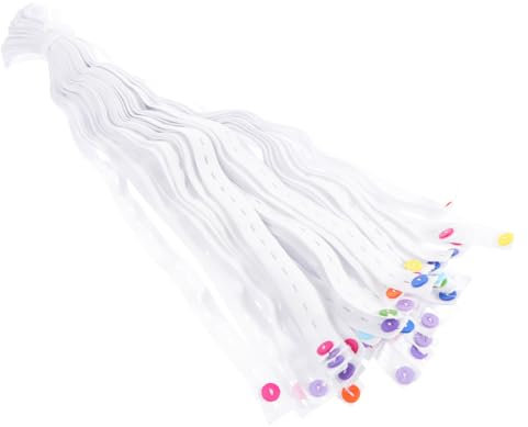 MOTHNUR 50stücke Wickelgurt Verstellbar Elastisch Leichte Windelhalter Für Sicheren Sitz Kleinkinder