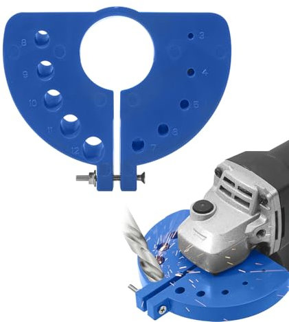 Bohrerschleifgerät Tragbarkeit, Bohrerschleifer Schärfmaschine für Alle Bits, Multispezifizierungs Bohrer Schleifgerät, Bohrer Schleifen Vorrichtung zum Schleifen von Bohrern (Blau)