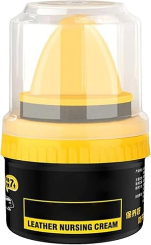 MavChanolia Lederreparaturcreme Flüssige Schuhcreme, Lederschuhcreme mit Schwammapplikator, Intensive Lederpflege und -nährung