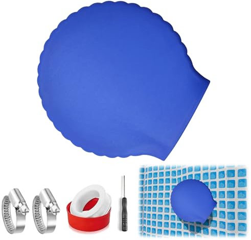 FZQBEY Pool Einlaufdüse 360° Drehbar für Pool Düse Auslass Ausströmer Zubehör Ø32/38 mm, Pool Auslassdüse mit Pool Anschluss Zubehör, Pool Zubehör Ersatzteile Poolzubehör