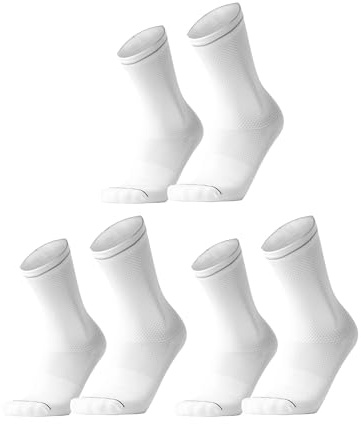 INBIKE Socken damen für Fahrrad Rennrad No-Slip Fit Reflektierende Unisex Atmungsaktive Socken Geschenk für Radfahren Laufen Outdoor