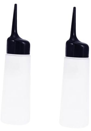 iplusmile 2 pezzi Bottiglie Spray Shampoo e Balsamo per Parrucchieri Contenitori Riciclabili in Plastica Trasparente con Beccuccio Inclinato e Capacità Ampia per e Domestico