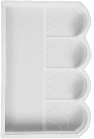 WRITWAA Stampo per Recinzione in Plastica Resistente, per Realizzare Steccati e Bordure in Cemento, Facile da Modellare e Pulire, Adatto a Cortili e Spazi Esterni