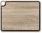 Arcos Planche à Découper 17x en Résine et Fibre de Cellulose 427x327 mm. 1245 g. Planche à Hacher. Série Planches. Couleur Marron