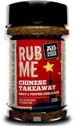 Angus & Oink | Chinese Salt & Pepper | Szechuan Chilli Seasoning | 220g