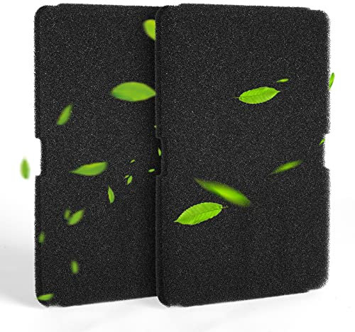 URAQT Dryer Filters for Beko, 2 Packs Tumble Dryer Filter HX Filter 2964840100, 224 x 155 x 12mm Heat Pump Dryer Filter, Sponge Filter for Heat Pump Dryer and Condenser Dryer