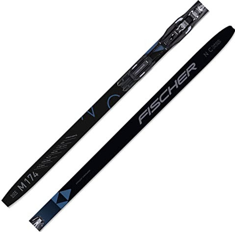 Langlaufski - Langlaufskier Set - Classic Langlauf Ski - Nordic Ski - Fischer Twin Skin Crusier EF Classic - Größe: XL (189cm) - inkl. Bindung Control Step IFP (NNN)