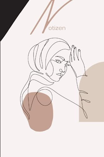 Notizbuch: ästhetisch modern Hijab Muslima