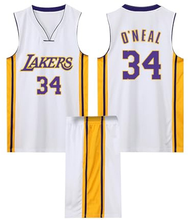 Basketball Trikot Set für Kinder und Erwachsene - 2-Teiliges Shirt und Shorts, Ärmelloses Jersey Anzug