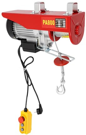 Cabrestante eléctrico, 800-1000 kg, con mando a distancia (capacidad de carga 800 kg)