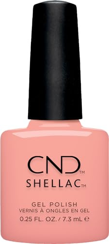 CND Shellac UV-Nagellack Sunrise Energy - semi-transparent für Jelly Effect - Nr. 467 apricot - Original CND - UV-Lack - Nageldesign - Gleam & Glow collection