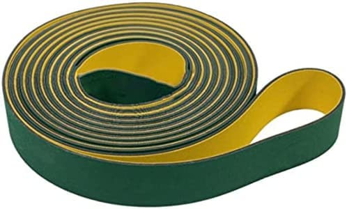 Umfang des Antriebsriemens: 1000–1850 mm. Gelbgrüner Flacher Nylon-Antriebsriemen. Robuster Antriebsriemen, 1700 x 30 x 2 mm