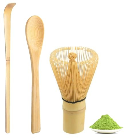 Lot de 3 fouets à matcha, fouet en bambou, fouet à matcha pour la cérémonie du thé, la boisson