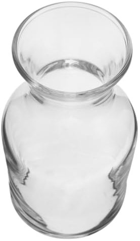 iplusmile Mini Decanter in Vetro Trasparente per Vino Caraffa da Vino Individuale Design a Piatta Facile da Versare Elegante Celebrazioni e Personale