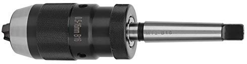 Fafeicy Keyless Drill Chuck MT2 B16 Fast Lock 0.5-16mm for Drilling Machine Morse Taper Chuck Drill Bit Adapter for Milling and Lathe