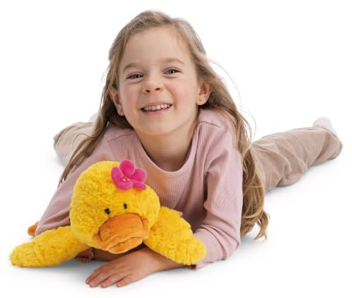 NICI Kuscheltier Ente Pooline 35cm - gelb - 62899 | Stofftier aus weichem Plüsch, niedliches Plüschtier zum Kuscheln und Spielen, für Kinder & Erwachsene, tolle Geschenkidee