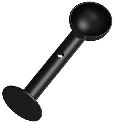 NUOBESTY Cuillère Doseuse Café et Tasseur pour Expresso Dosage Précis et Outil Multifonction pour Moudre et Presser Accessoires Pratiques pour Machine à Café