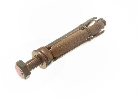 10 x Lose Shield Anker RAWL Typ Bolzen Befestigungen YZP M6 x 55 mm Länge