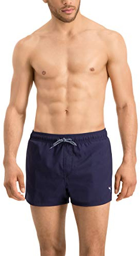 PUMA Herren Mens Short Length Swim Badebekleidung, Navy, L EU