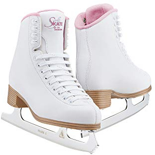 Jackson Classic Girls Figure Ice Skates, Medium Width, Pink Kids Size 2