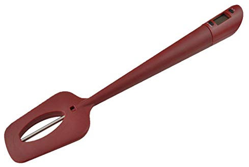 Spatule à bonbons - Spatule en silicone avec sonde numérique électronique - Pour cuisine, chocolat, crèmes, sauces, confitures et sirops