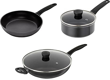 Kuhn Rikon Easy Induction Kochgeschirr-Set, antihaftbeschichtet, 5-teilig
