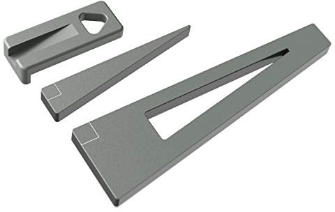 Tough Tactical Tools Ensemble de niveleur de Lunette pour Le Montage de Lunette de visée et de Lunette de Mise à Niveau montés dans des Montures Monobloc ou des Anneaux de Lunette