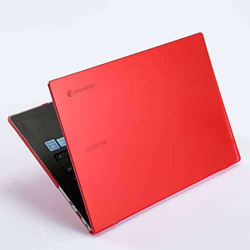 mCover Case Compatible for 2021~2022 14 Samsung Galaxy Chromebook Go XE340XDA XE345XDA Series Laptop Computers ONLY (NOT Fitting Any Other Samsung Models) - Red