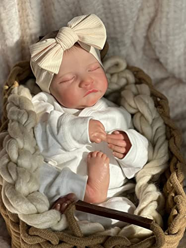 Zero pam Reborn Baby Dolls Girls 48CM Sleeping Newborn Baby Doll That Look Real Lifelike Babies Realistic Baby Doll Life Size Dolls for Children