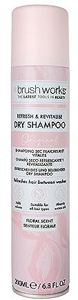 Brushworks Refresh & Revitalise Floral Dry Shampoo 200ml
