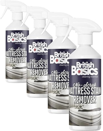 BritishBasics Mattress Stain Remover 500ml (Pack of 4)