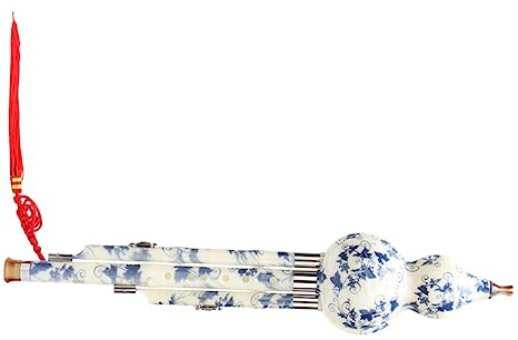 TOYANDONA Professionelle c Hulusi Cucurbit-flöte Für Anfänger Traditionelles Chinesisches Musikinstrument Handgefertigt Für Musikschüler Und Sammler Inklusive Tragetasche