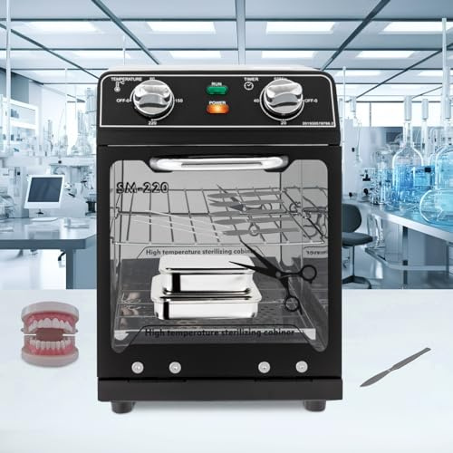 600W Heißluftsterilisator Autoklav Sterilisator Hochtemperatur Sterilisation SPA 600 Watt Heißluft-Sterilisator für SPA-Zubehör Hochtemperatur Autoklav für medizinische Instrumente