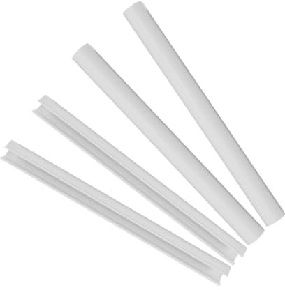 SEWOART 4pcs Radiator Pipes Covers Kit Heat Pipe Cover Foil Insulated Wall Decorations for Water Heaters