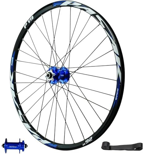 MTB Cykel Hjulsats 26/27.5/29 Tums Skivbroms 142Mm Genomgående Axel HG Förseglad Lagernav Cykel Framhjulsfälg Bakhjul För 7-11 Växlad Kassett,Qr front,29inch