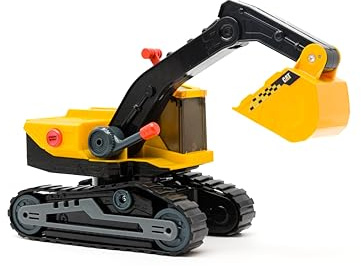 CAT Construction Toys, CAT Construction 11.5 Power Haulers 2.0 Excavator, Lights and Sounds, Ages 3 and up