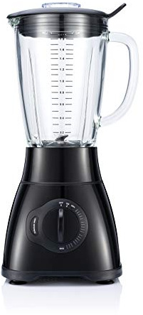 Wilfa XPLODE Boost-blender - kraftfull 1200 watt motor, med en kapacitet på 1,8 liter, Svart