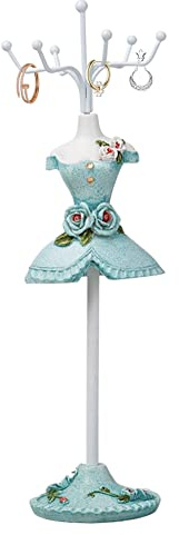 Jenngaoo Hängender Schmuck Organizer, Kleiderständer Schmuckbaum, Ohrringe Rack Halskette Halter Dekoration Zubehör für Home Shop Salon(#3)